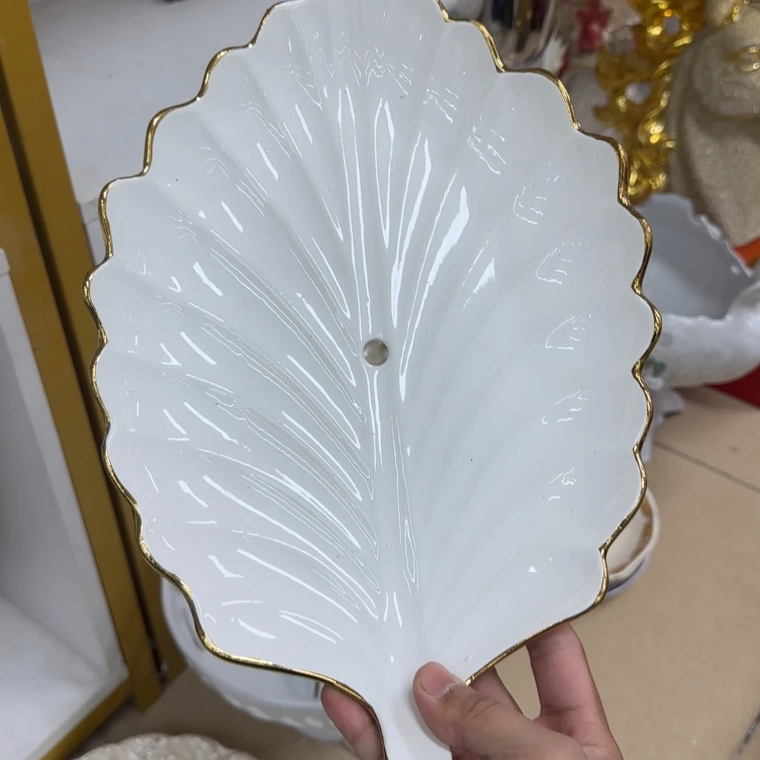 瓷片陶瓷工艺花瓶摆件
