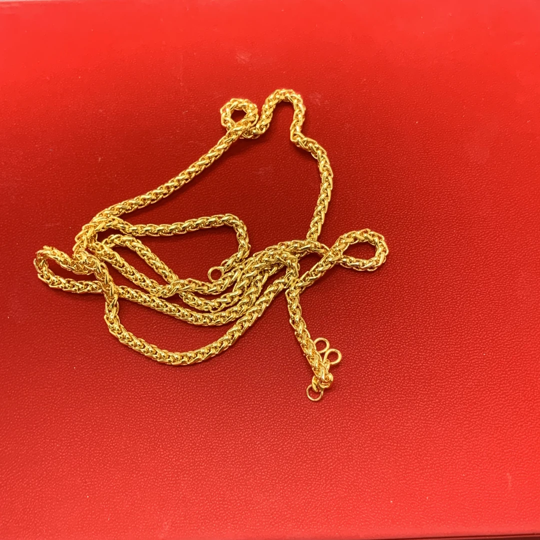 项链 【高端定制】时尚气质百搭扣扣项链A194