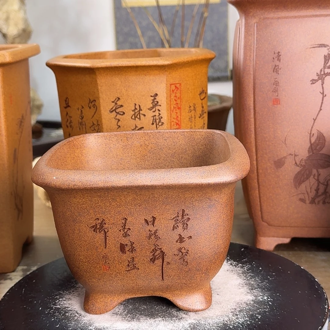 蜀***天紫砂花盆紫砂花盆