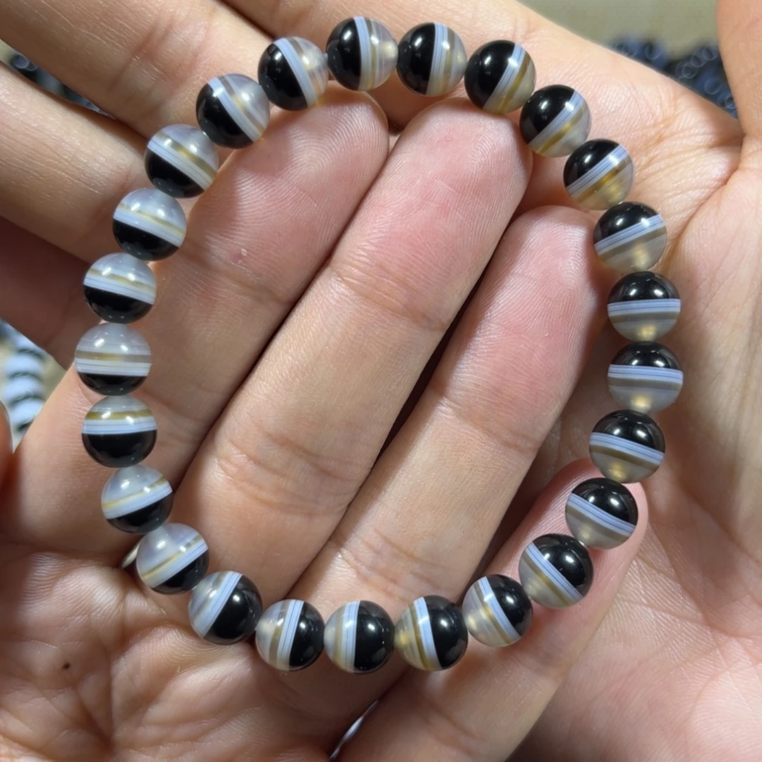 玛瑙/玉髓未镶嵌手链