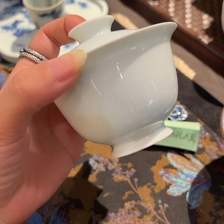 堂钟正窑柴窑糯米胎玛瑙釉