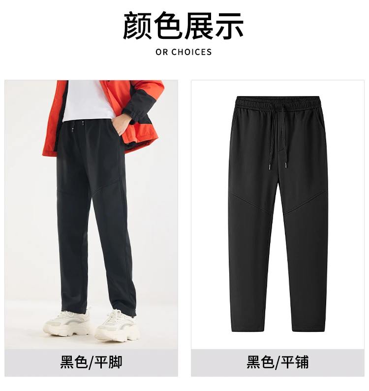 升级护膝裤！冬季情侣款沸腾裤膝盖防护休闲保暖裤防风御寒棉裤2QT