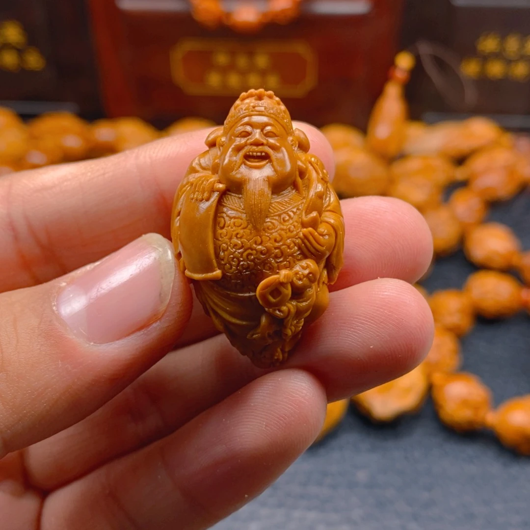 橄榄核手串/手链许静健2.4童子财神