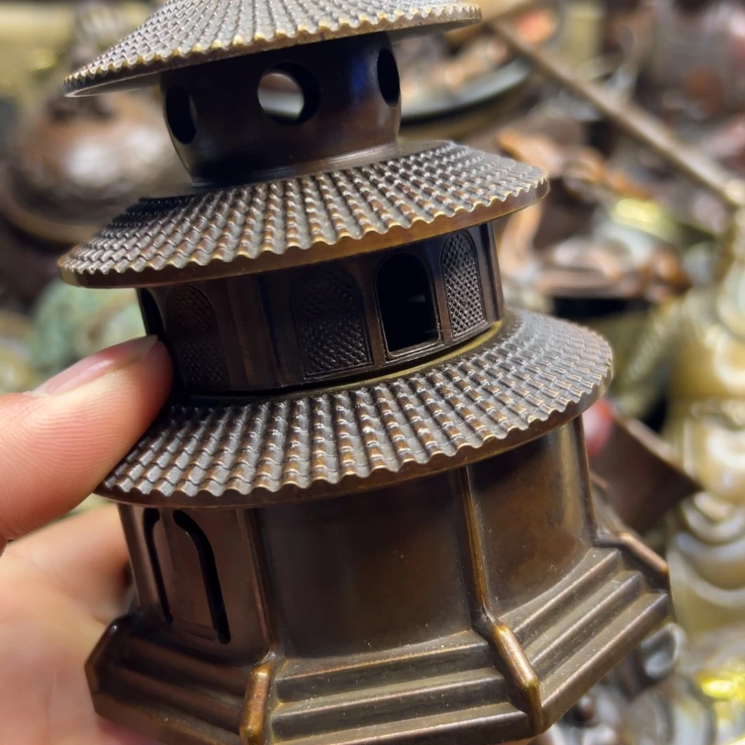 铜摆件欢迎欢迎你