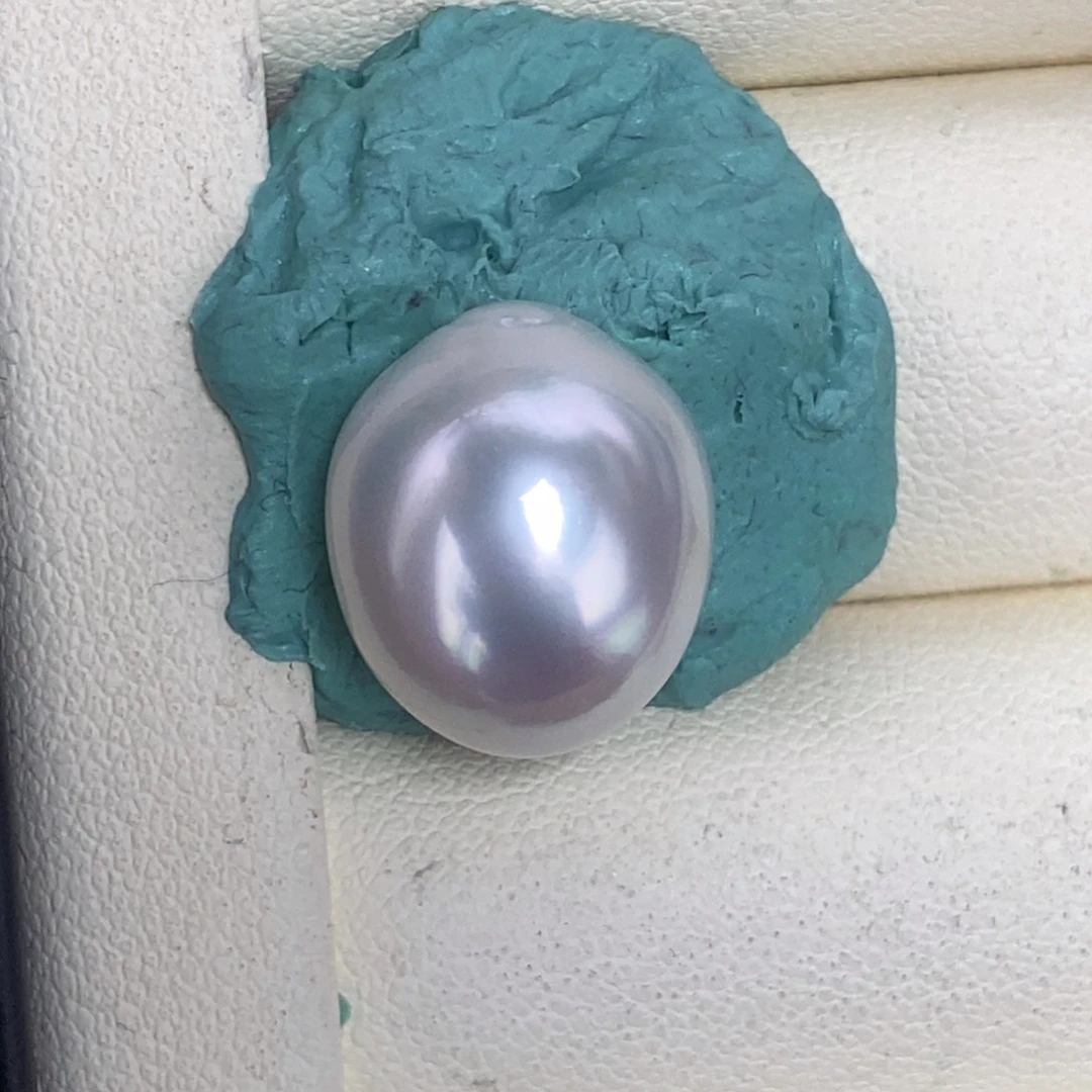 未镶嵌13-14极强光澳白裸珠海水珍珠