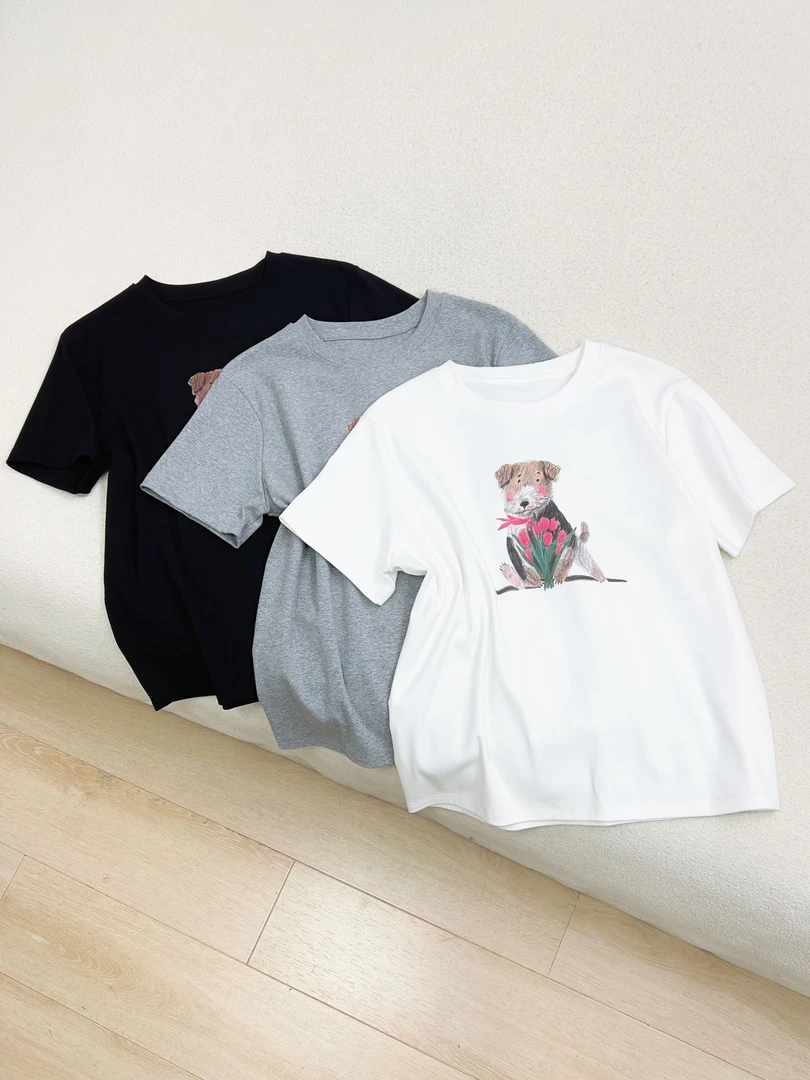 【女王洛克】春款休闲百搭短袖上衣内搭女打底衫洋气衣服女LK81482