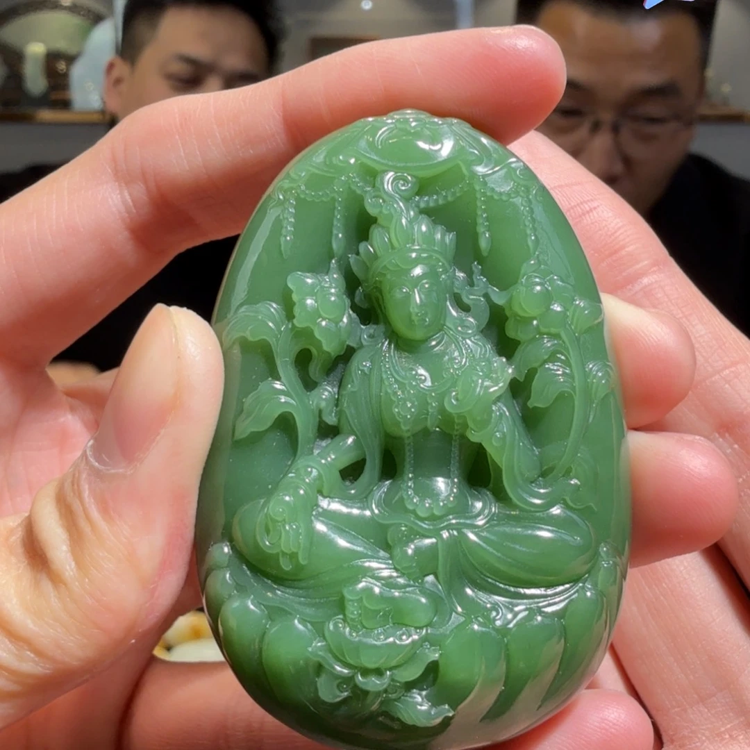 和田玉未镶嵌颈饰1229刘洋代购不退