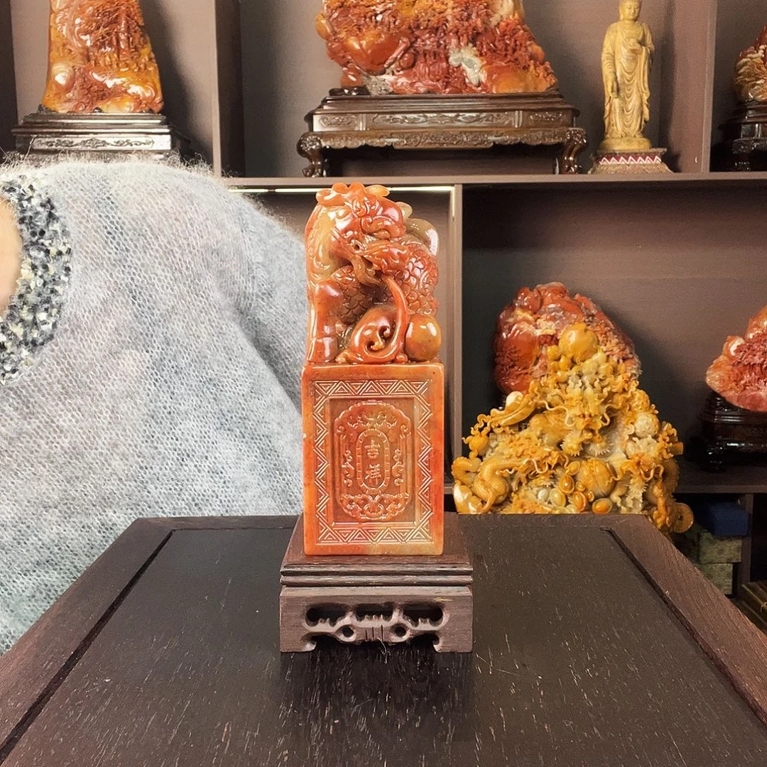 虫***叔印石寿山石。。。。。。。。。