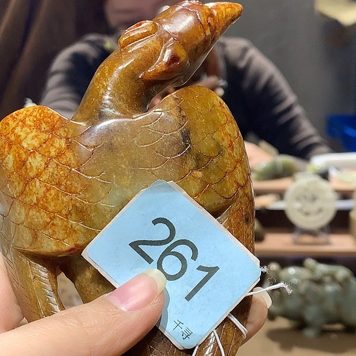 隆***店和田玉未镶嵌挂件