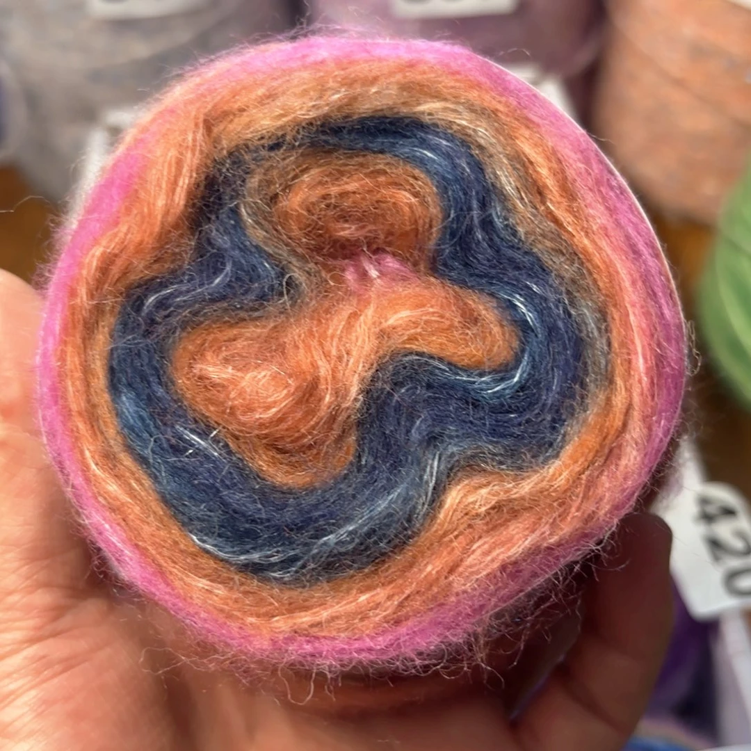 织绣6坨一包马海毛真丝马海毛