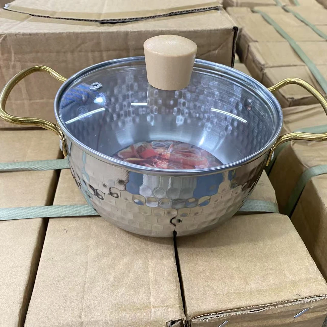 定制款！不锈钢汤锅加厚家用煮锅