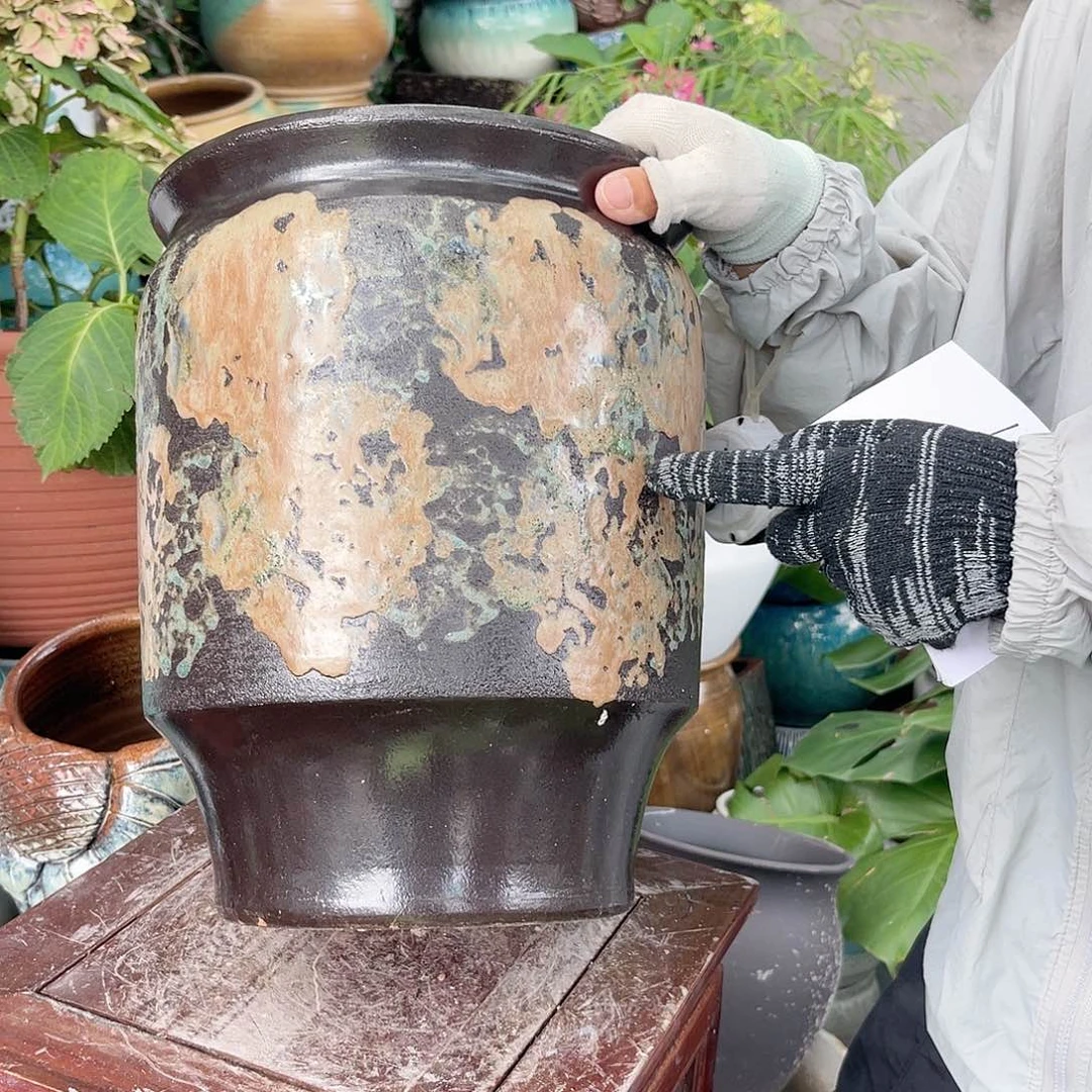 紫砂花盆王嫂花盆直播0605-1061高31口24