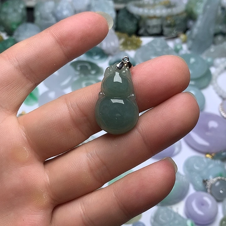 翡翠未镶嵌颈饰天然翡翠