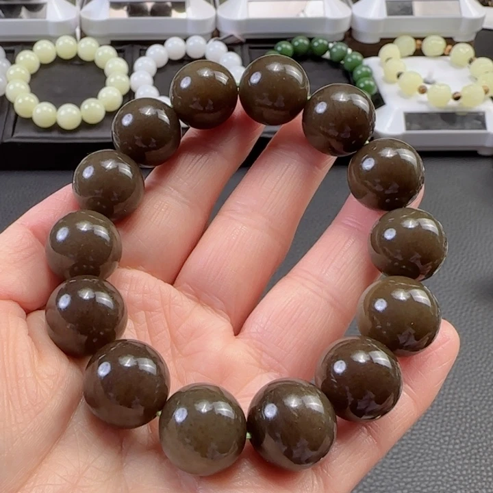 和田玉手串未镶嵌