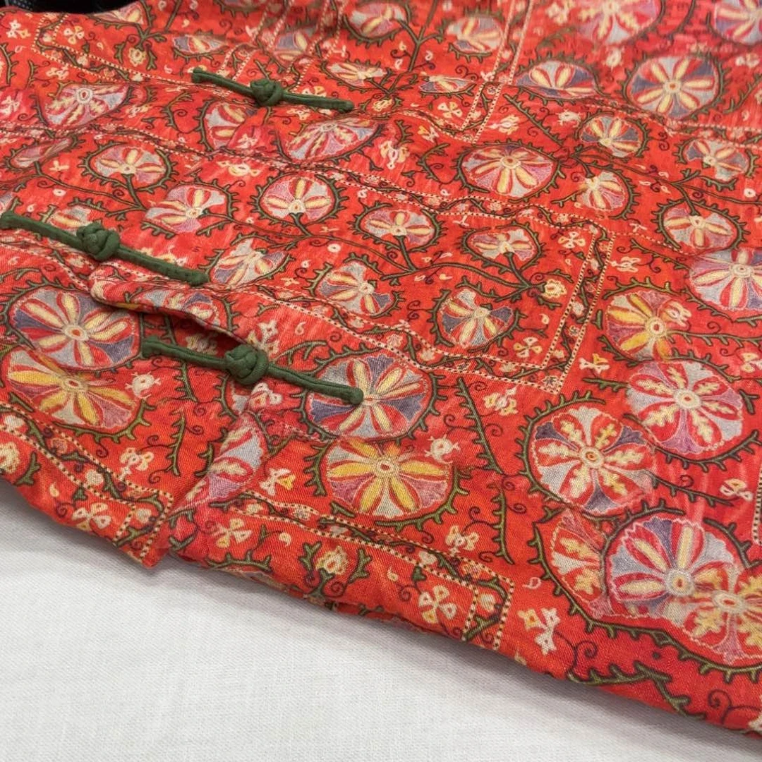 麻1米14支雨露亚麻几何花