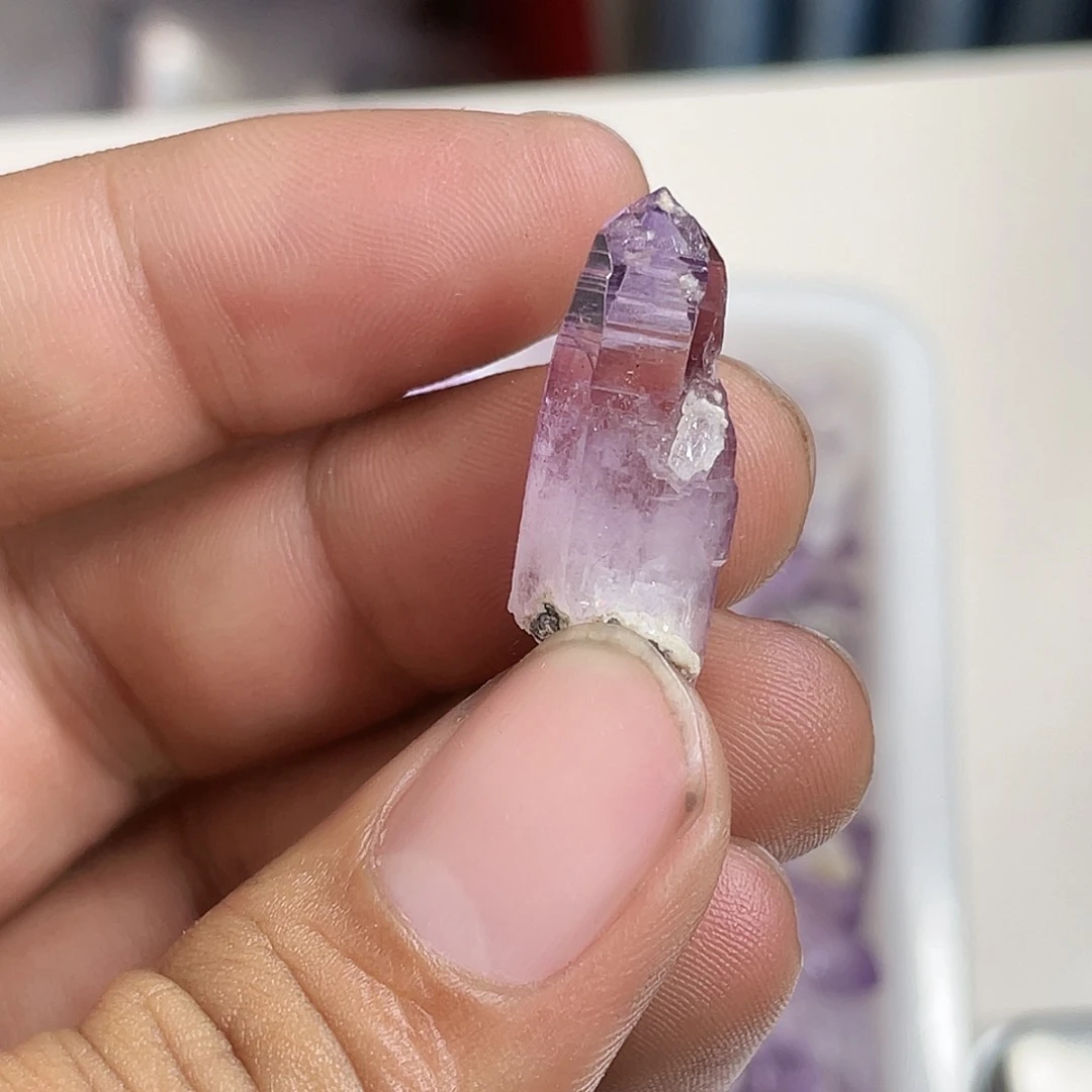 水晶大鱼矿晶未镶嵌好***4