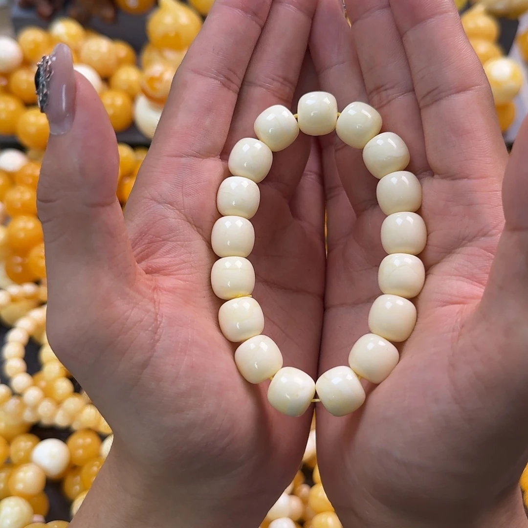 蜜蜡未镶嵌珠宝奇石同料13mm