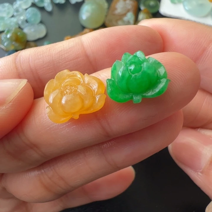 定制翡翠未镶嵌福利有钱花