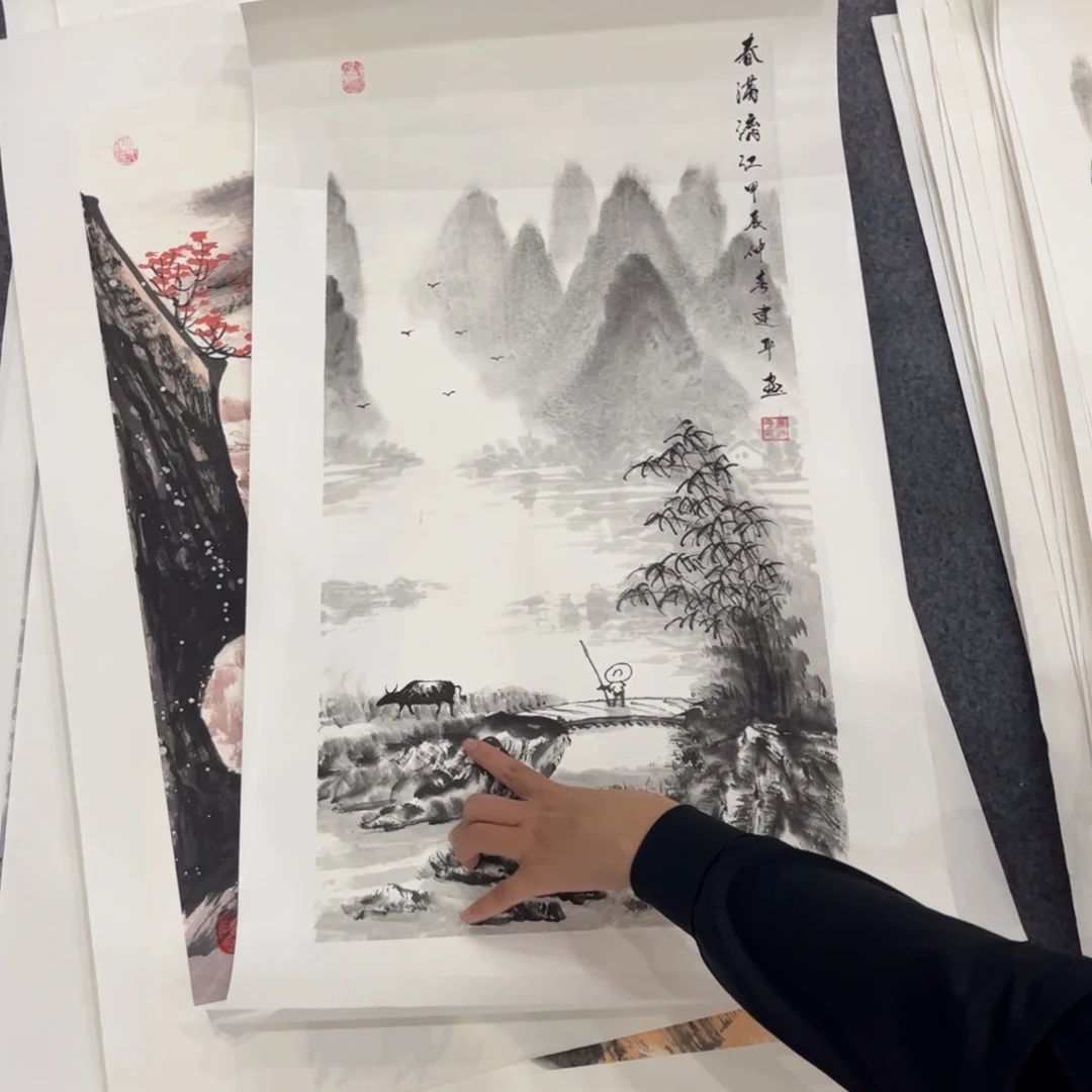 国画ZH精品国画单幅任发