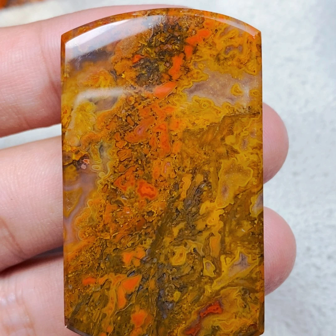 未镶嵌吊坠(不含链)玛瑙/玉髓素*