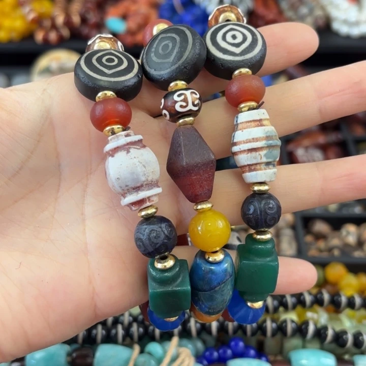 枫****玛瑙/玉髓未镶嵌颈饰