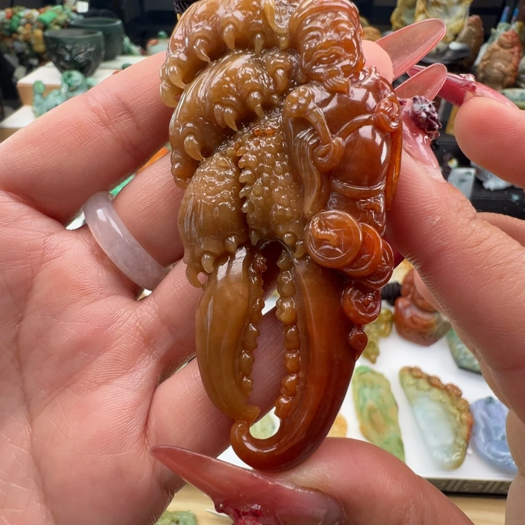 未镶嵌挂件翡翠天然缅甸