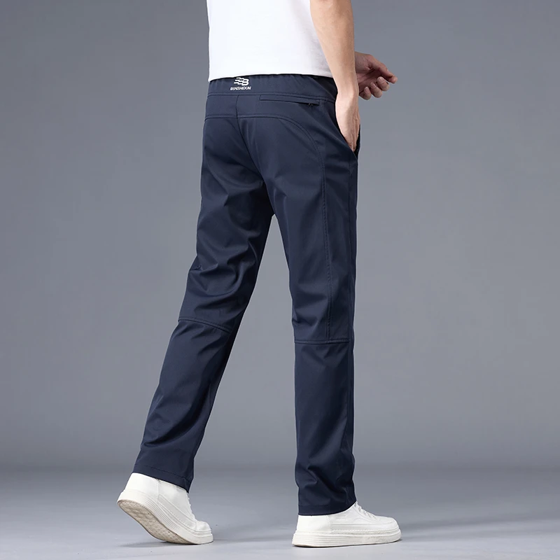 2025春夏寄新款韩版小直筒显高显瘦男士休闲裤百搭时尚个性长裤