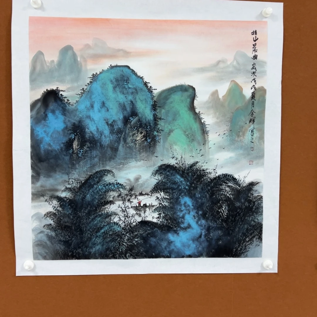 国画张金辉经典作品