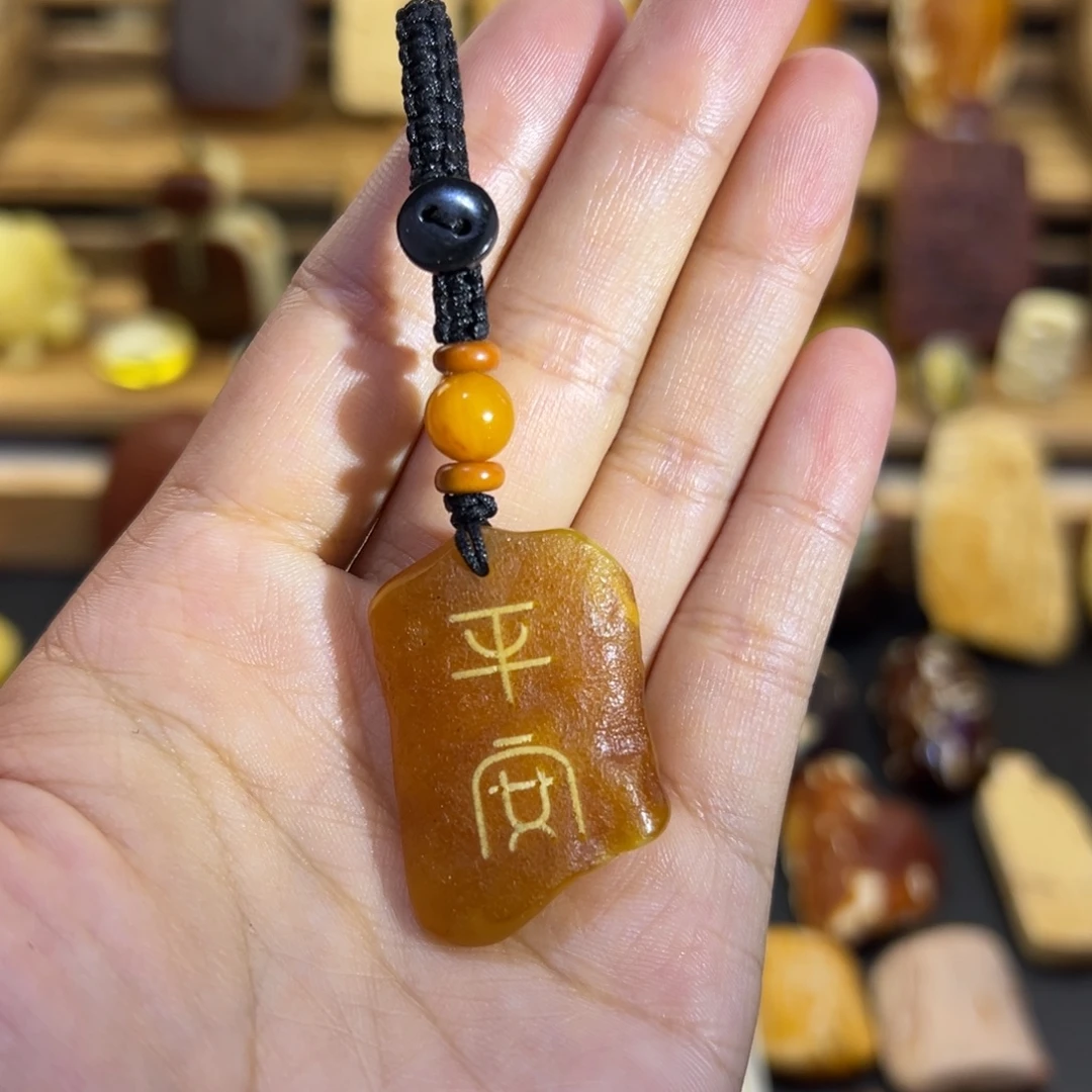 裸石琥珀未镶嵌琥珀蜜蜡