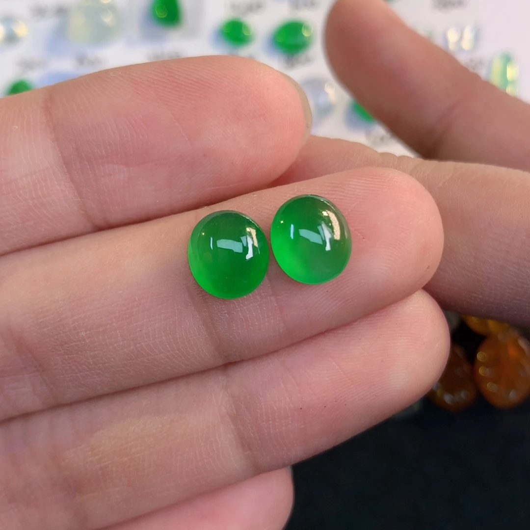 翡翠散珠翡翠8.01-7.29-3.3