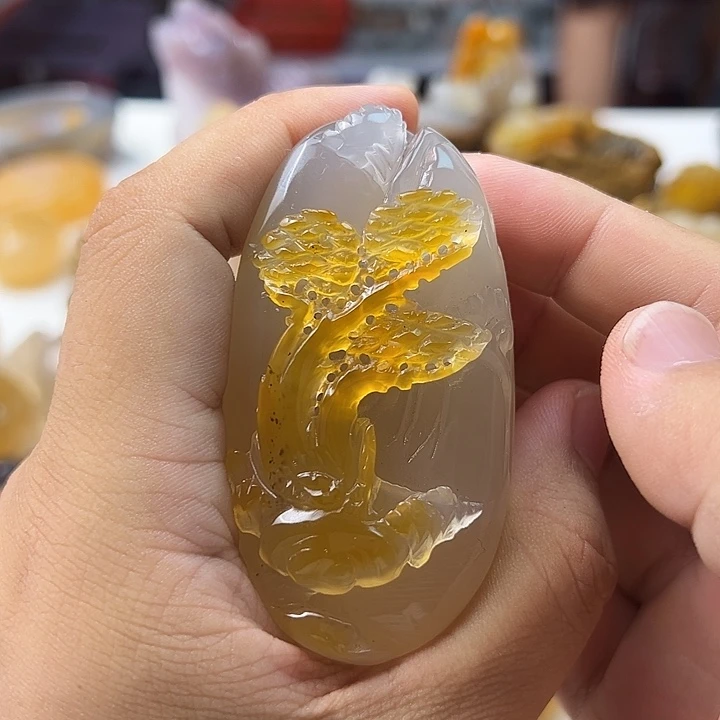 玛瑙/玉髓颈饰未镶嵌