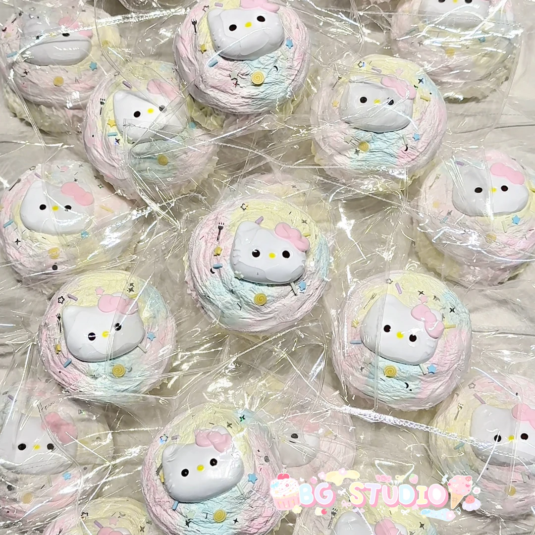 现货杯子蛋糕系列乳膏泥解压玩具160g±10无开箱不售后