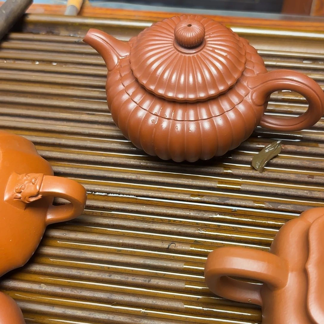 洛***爹茶壶紫砂原矿紫砂壶