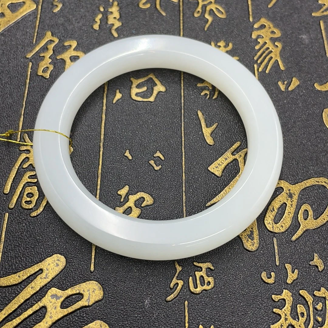 BY0628FPXQ标065 北玉精选 和田玉手镯