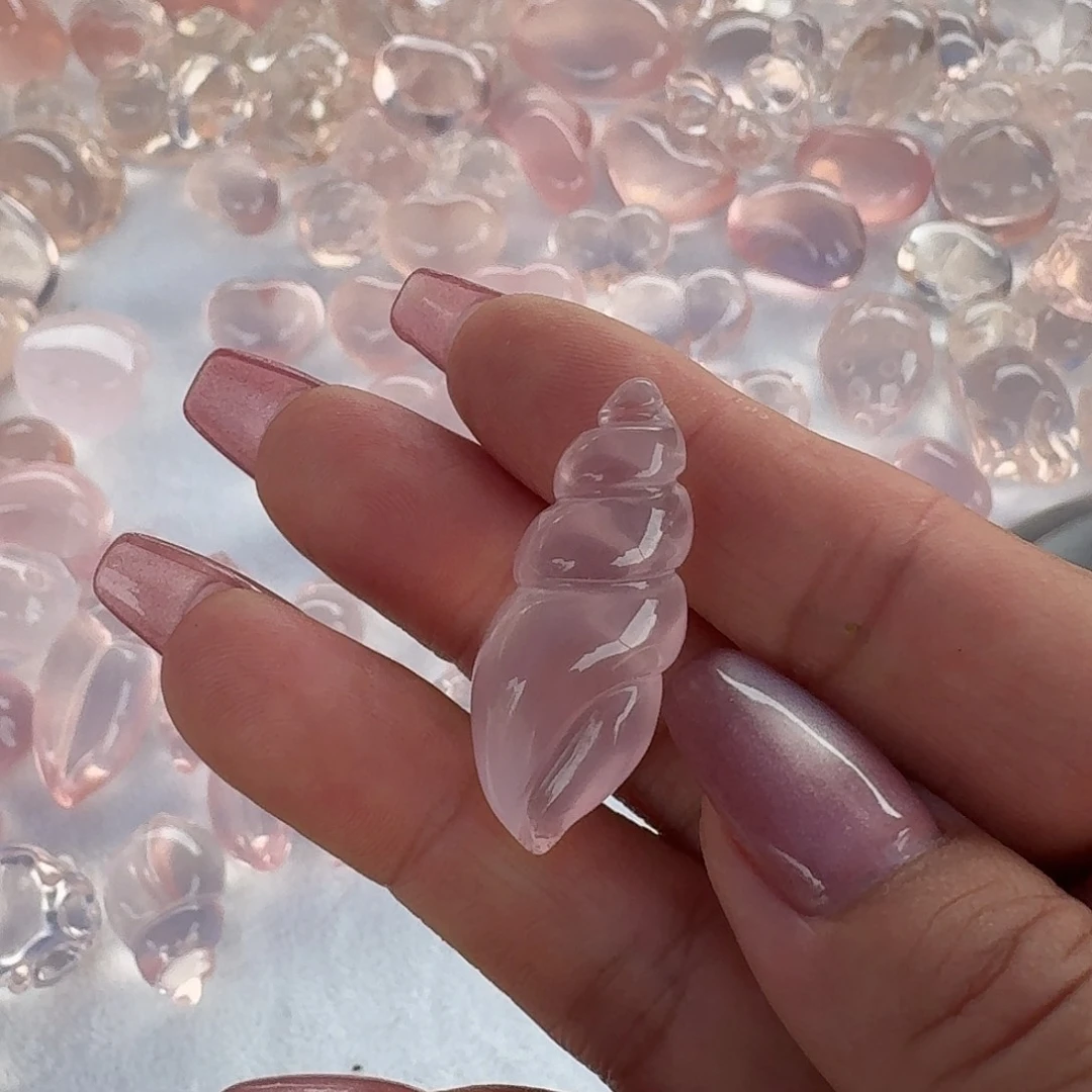 水晶珠宝半成品未镶嵌自*玩