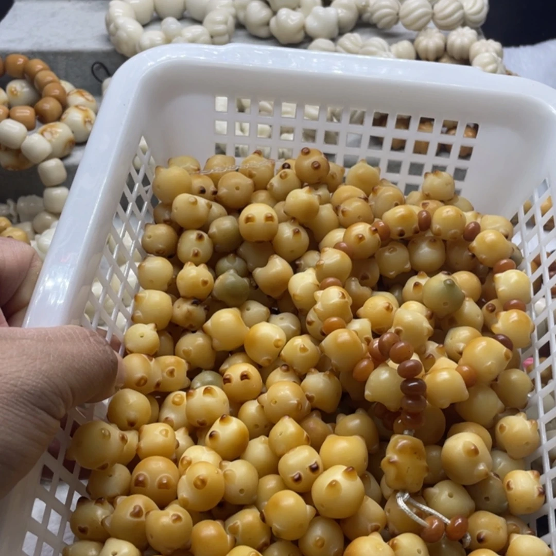 菩提根/象牙果吊坠微瑕菩提柯基屁屁一百