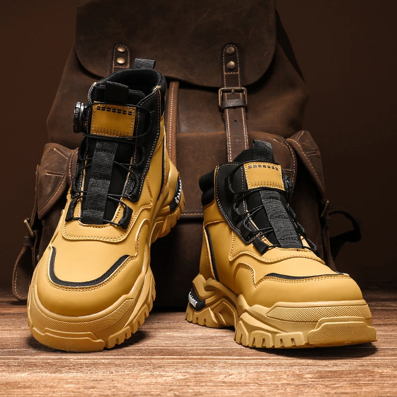 男鞋百搭户外休闲运动防水时尚潮鞋富力139潮流