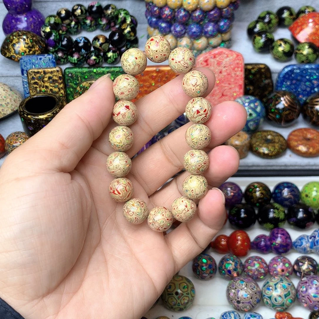 感***好大漆欧珀1.2手串特惠