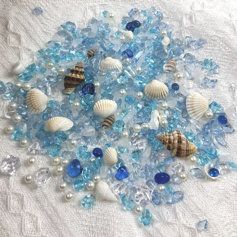 海盐碎石艺术垃圾手帐美甲小众鱼缸装饰尼泊尔装饰品碎钻diy手工