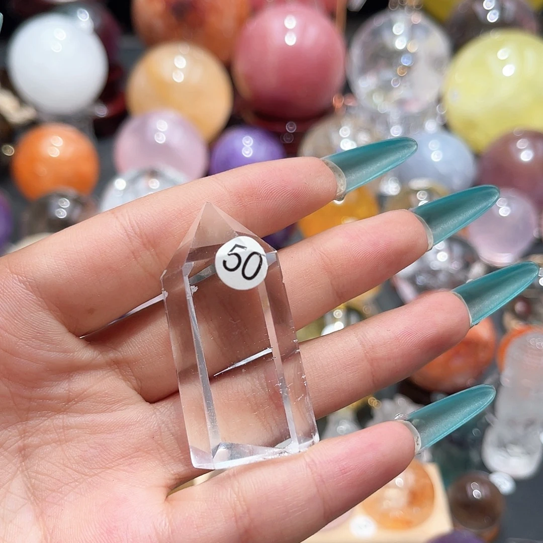 L****珠宝半成品水晶未镶嵌瑕疵