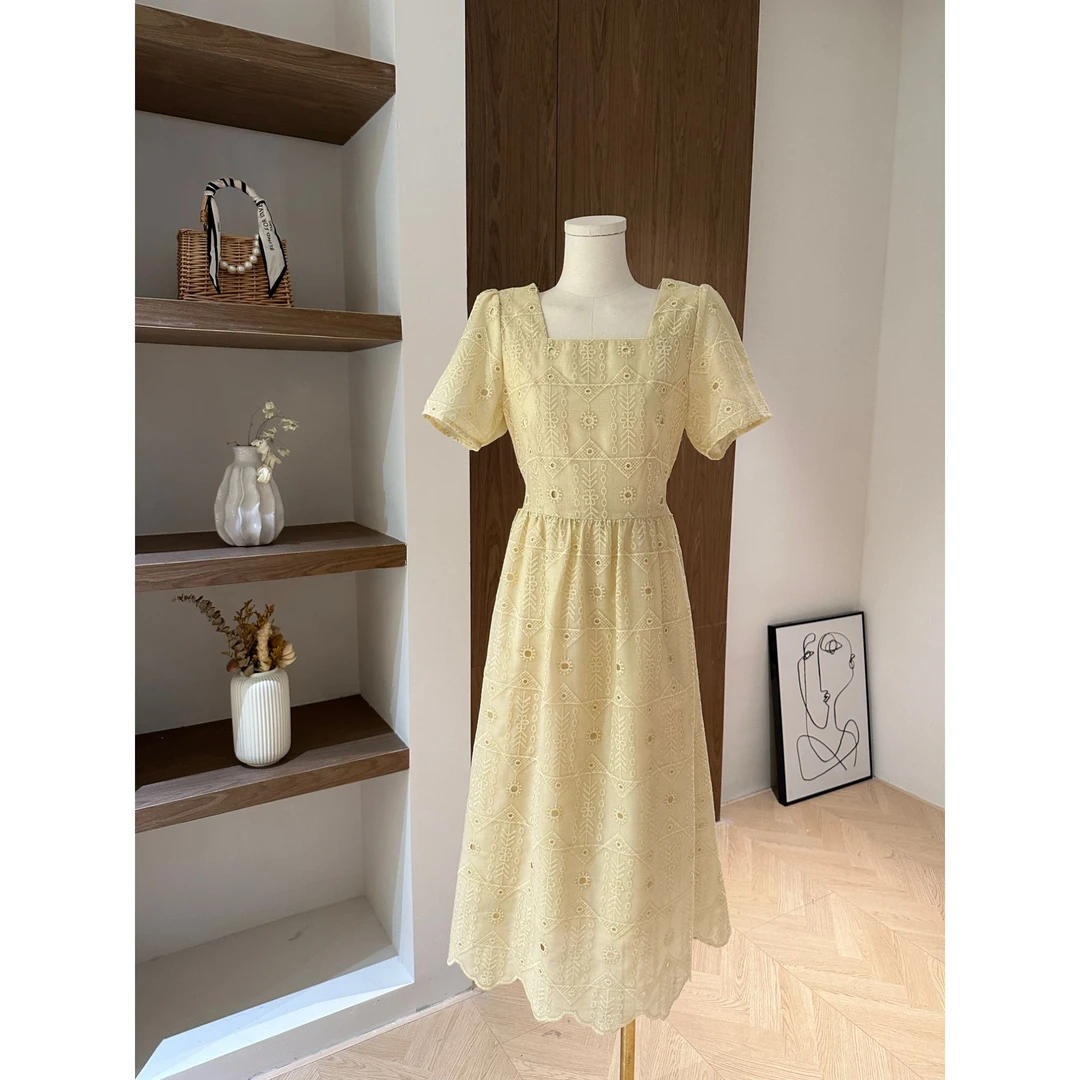 【尼罗河花园】重工刺绣连衣裙2587私服号