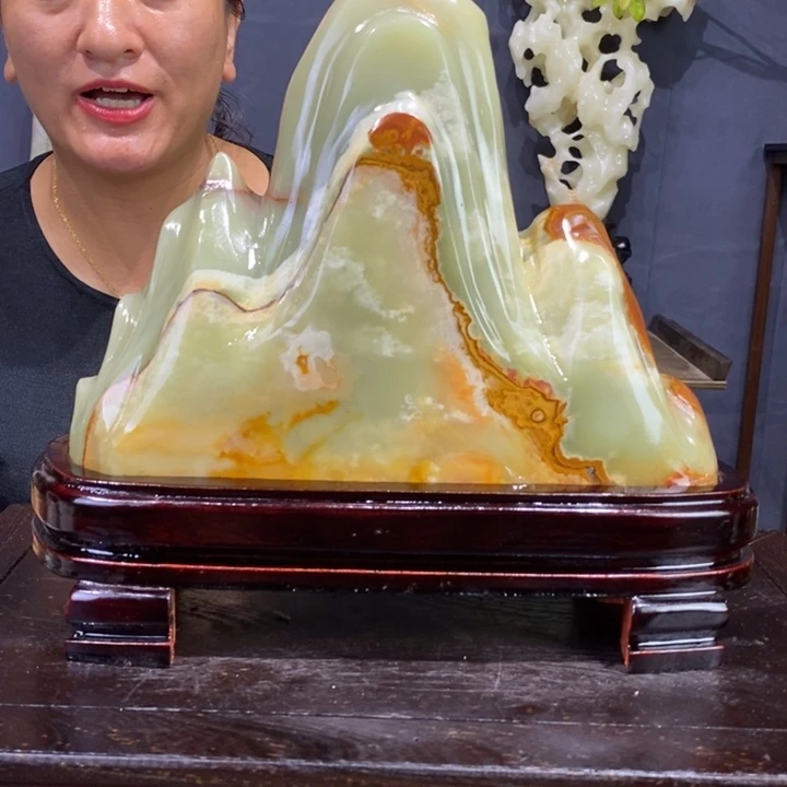 石材精品古青石摆件