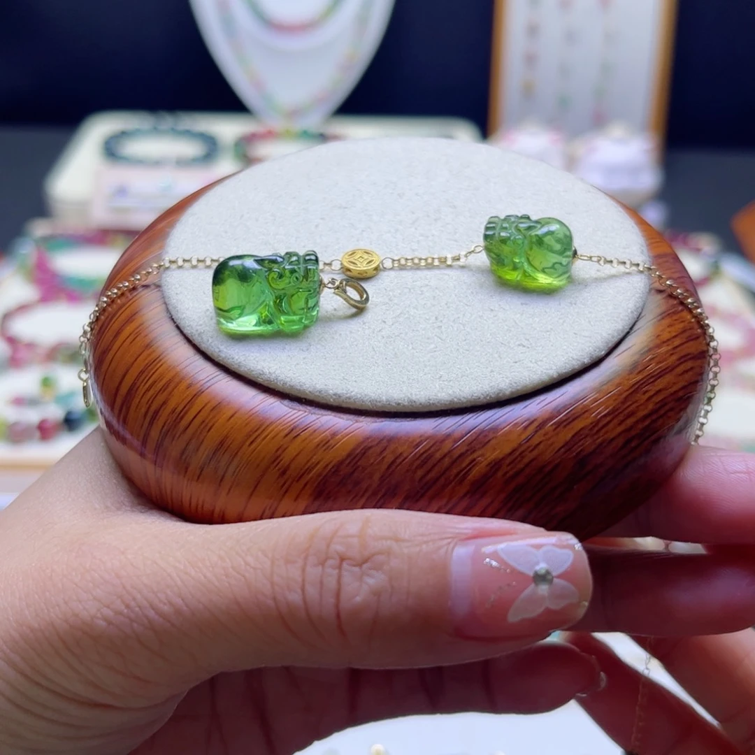 碧玺套装未镶嵌艺*