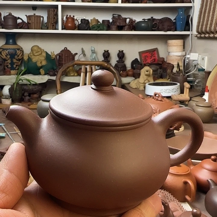 茶壶紫泥原矿紫砂