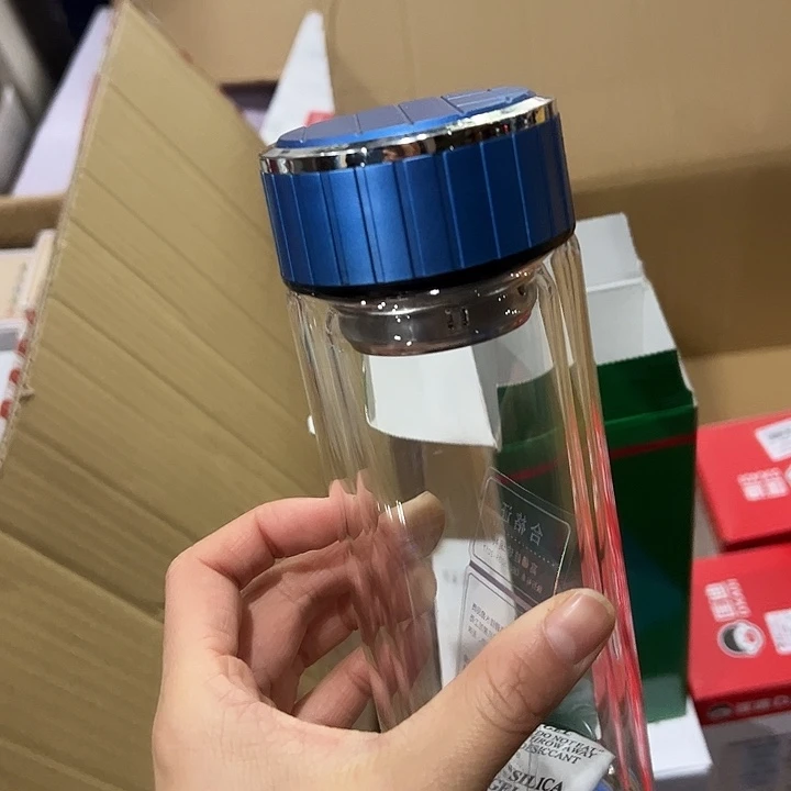 沃鑫双层玻璃杯的300300300微瑕随机