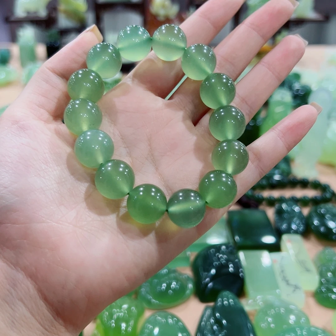 蛇纹石玉未镶嵌手串