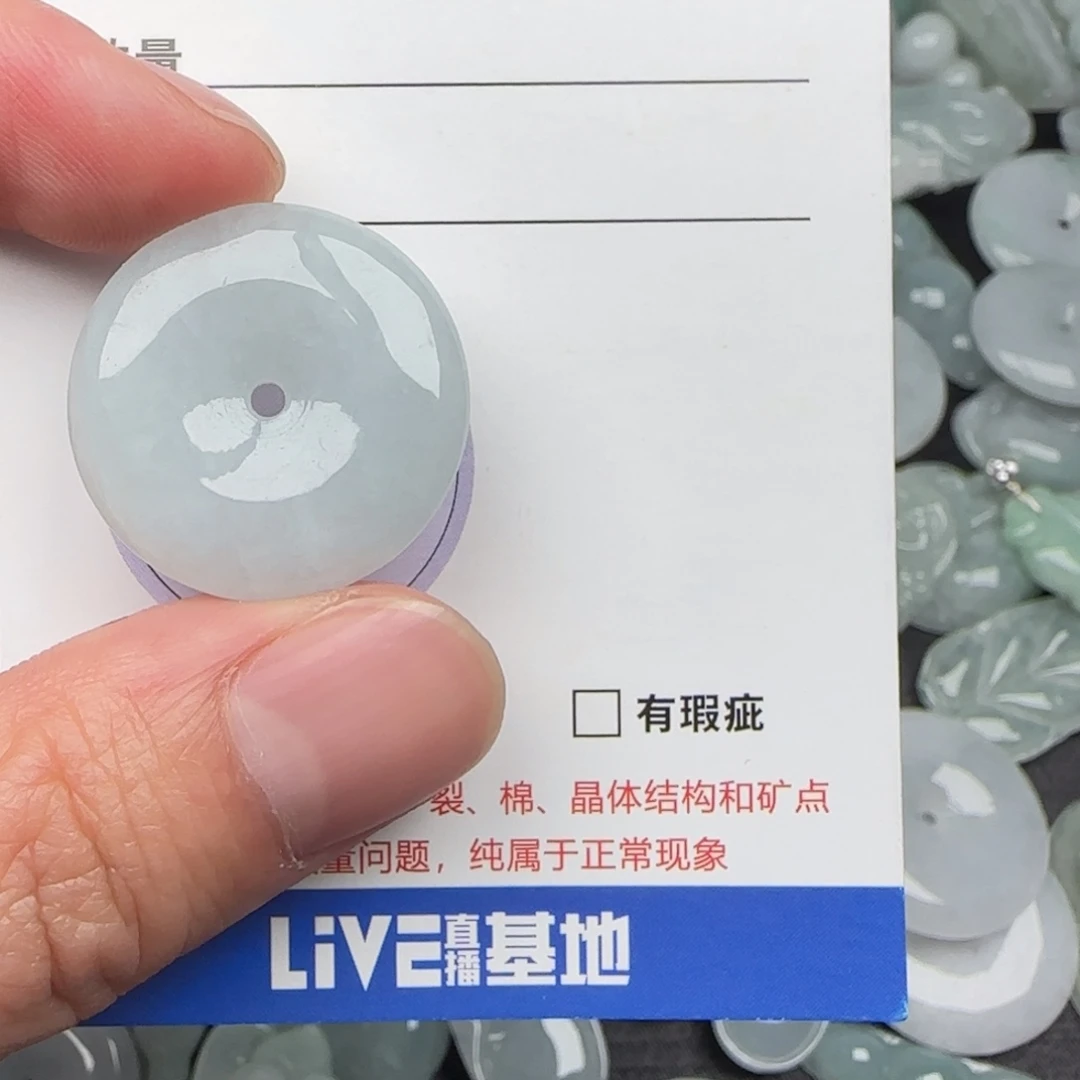 翡翠未镶嵌颈饰10
