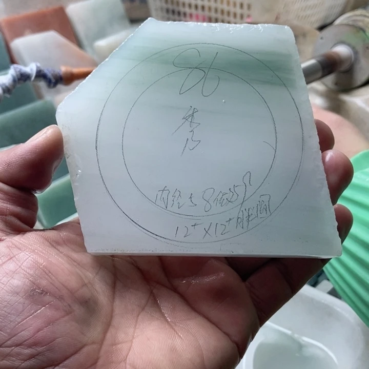 石英质玉手镯未镶嵌秀加工定制