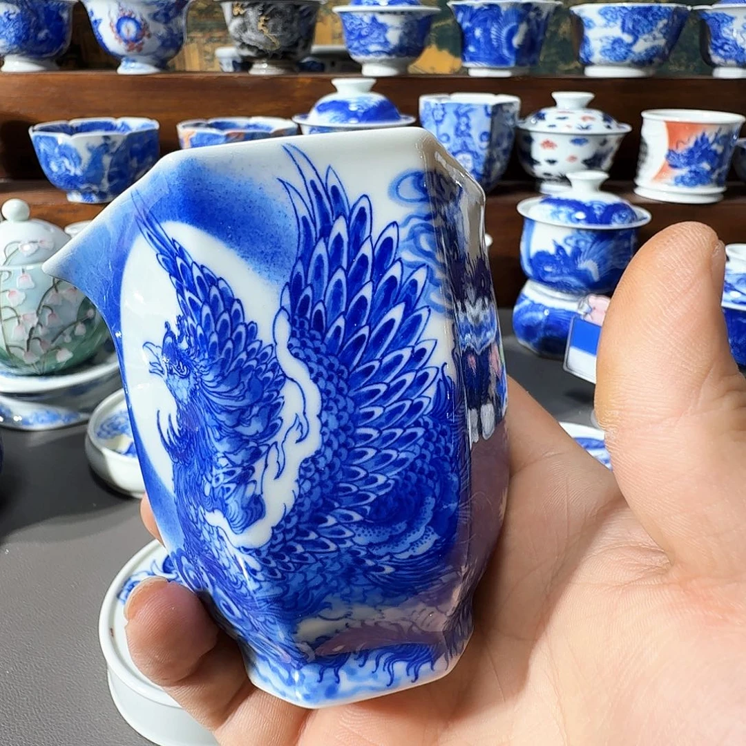 靑***风泥塑公道手工手绘