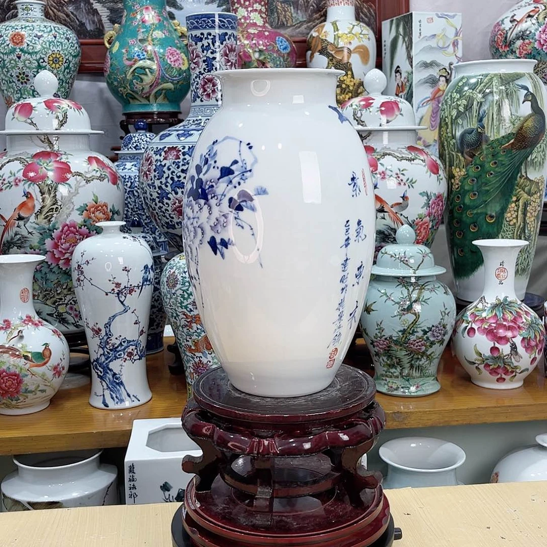 林***总摆件景德镇的陶瓷